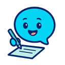 Voisly transcribing mascot